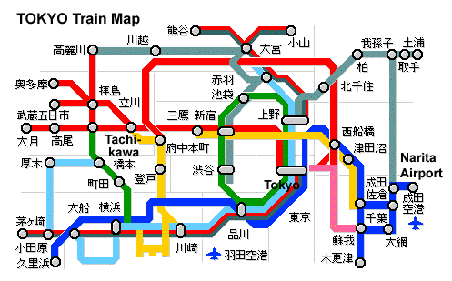 Railway map