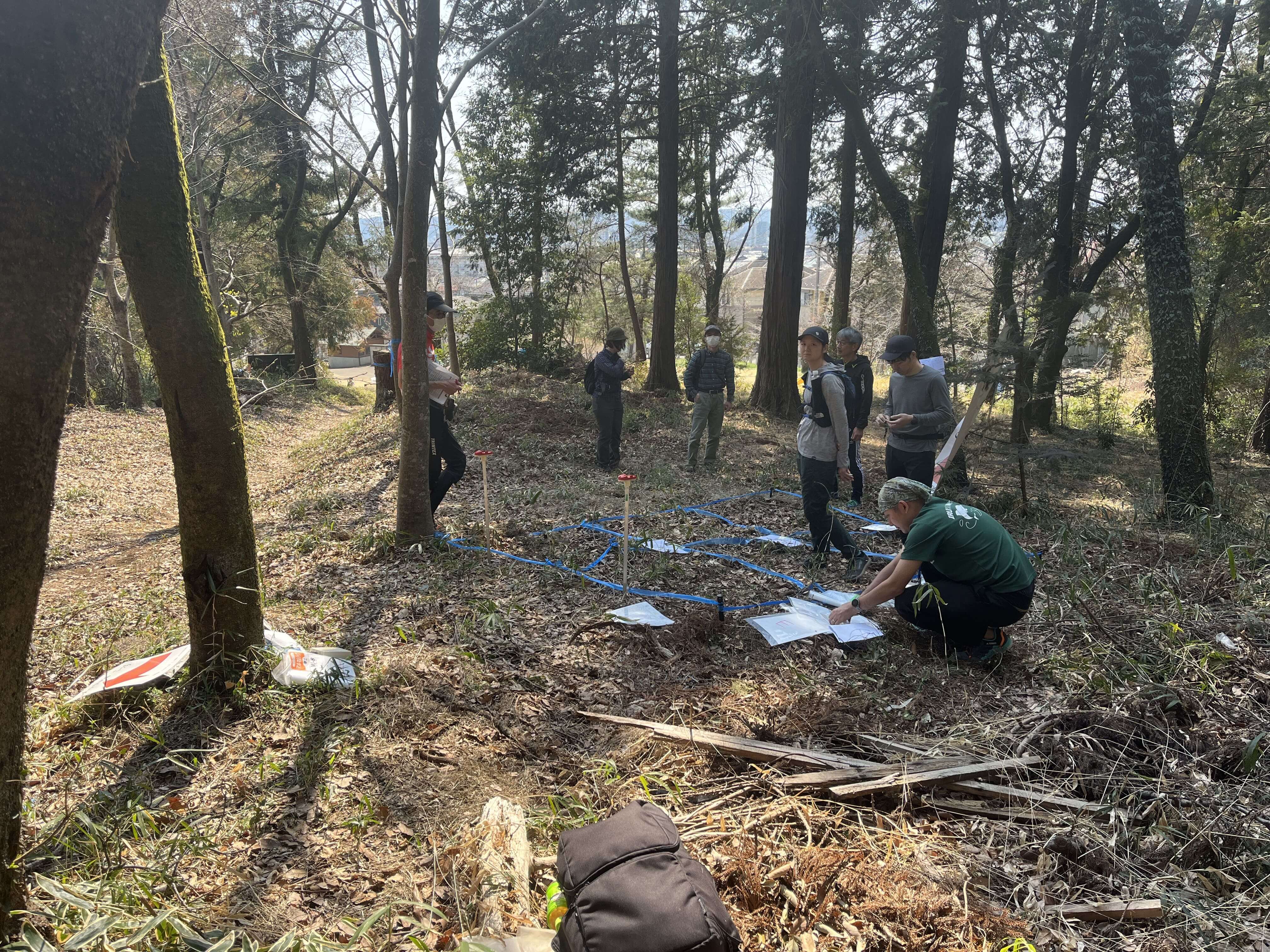 里山体験会の様子