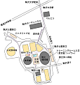 会場への概略図